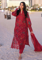 Lawn - Rang Rasiya - Carnation - Summer Edit 25 - RRC#08 - Scarlet