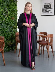 Pret - Moven - Silk Jacquard Women's Shrug - Black