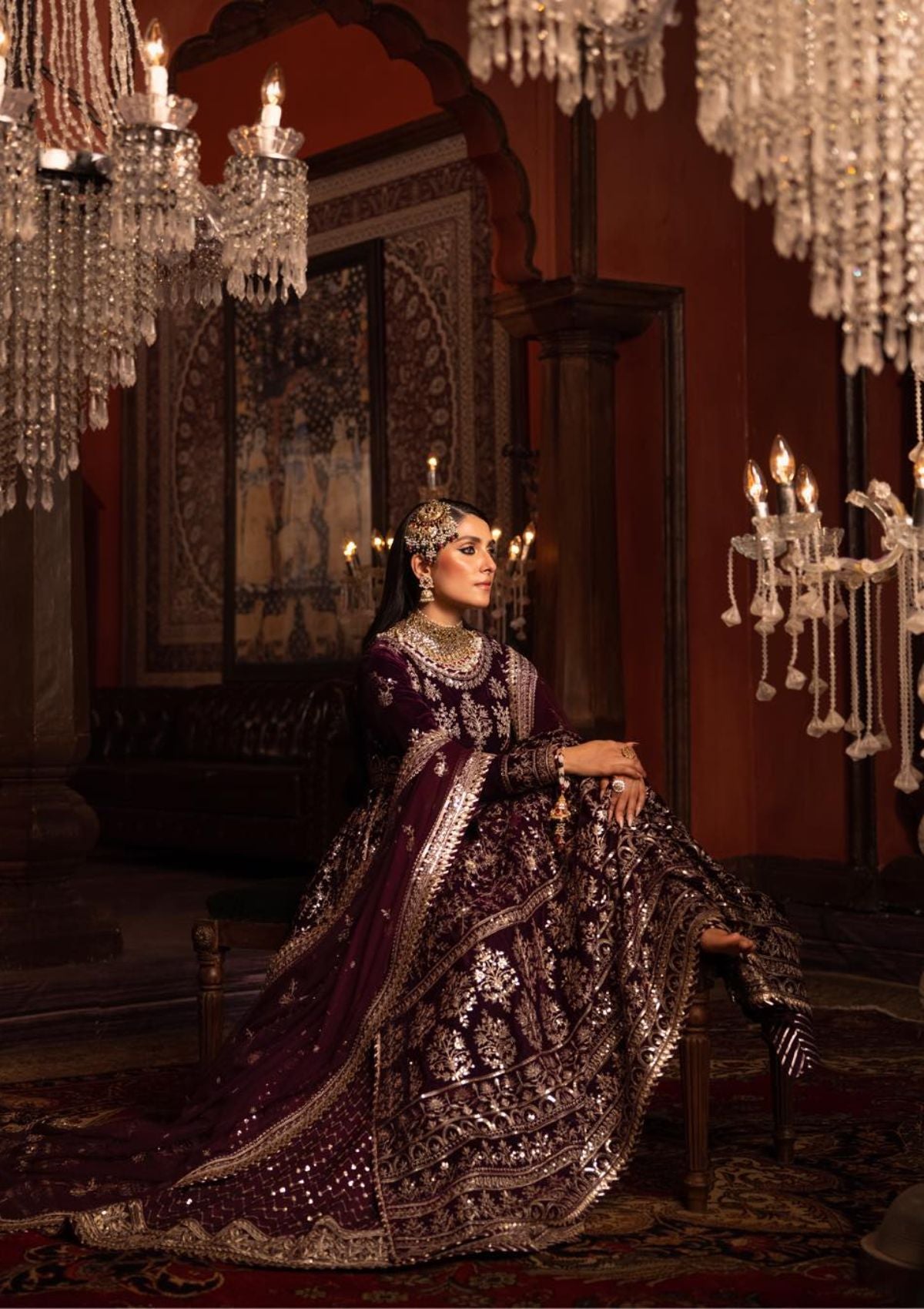 Winter Collection - Asim Jofa - Makhmal - Wedding - Velvet - AJMM#11