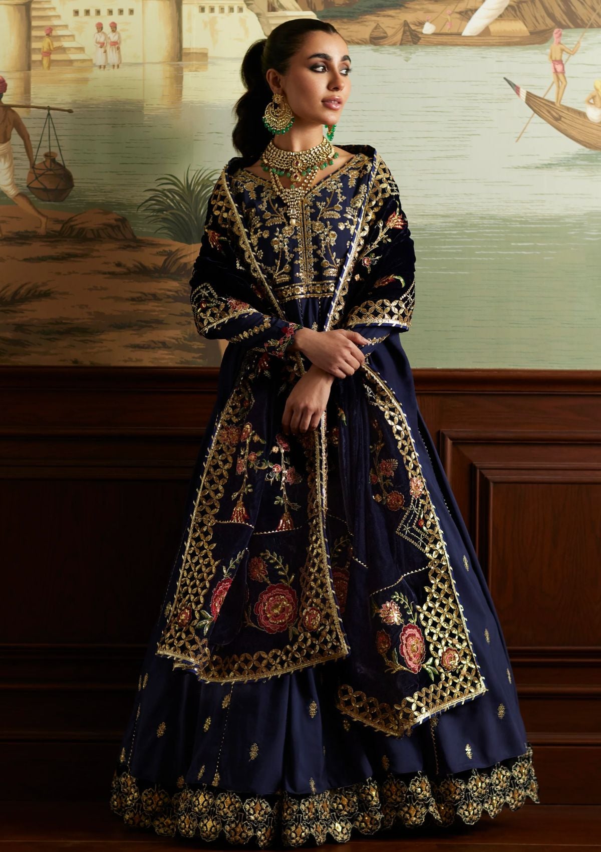 Winter Collection - Mina Hasan - Velvet Luxe - Raniya