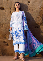 Lawn - Sadaf Fawad Khan - Everyday - Blue Pottery