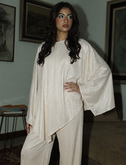 Pret - Moven - Moonlight Draped Co-ord Set - Off White