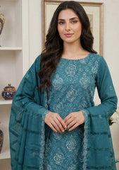 Winter - Meemsey - Koh e Noor - Chikankari Dhanak 25 - D#225 - Zink