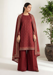 Winter - Rubaaiyat - Bana Dora Linen 26 - D#01 - MAROON