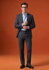 Dormeuil Tropical Iconik Nano Wool Fabric - C Black