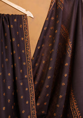 Pashmina Kashmiri Border Shawl D#179 - Choclate