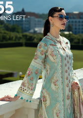 Lawn - Elaf Premium - Prints 25 - EPE-03B - DAHLIA DREAM