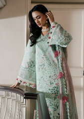 Lawn - Sundas Ahad - Camelia - Luxury 26 - EL#03 - Menthe