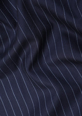 Vitale Barberis Canonico Revenge Super 130's Wool Fabric - N Blue