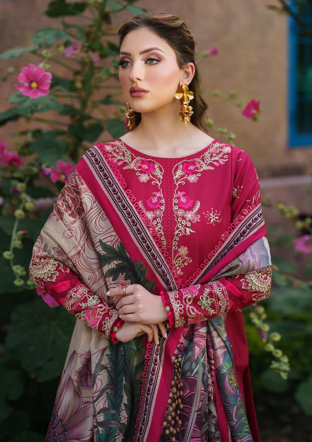 Lawn Collection - Shurooq - Luxury Lawn 24 - SL#06 - GAZELLE