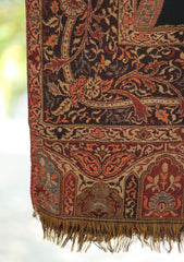 Water Wool Jamawar Shawl D - 01 - Multi