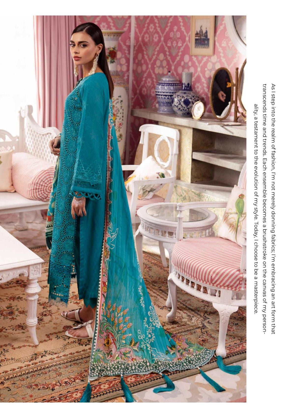 Lawn Collection - Nureh - Maya Lawn - NS- 108