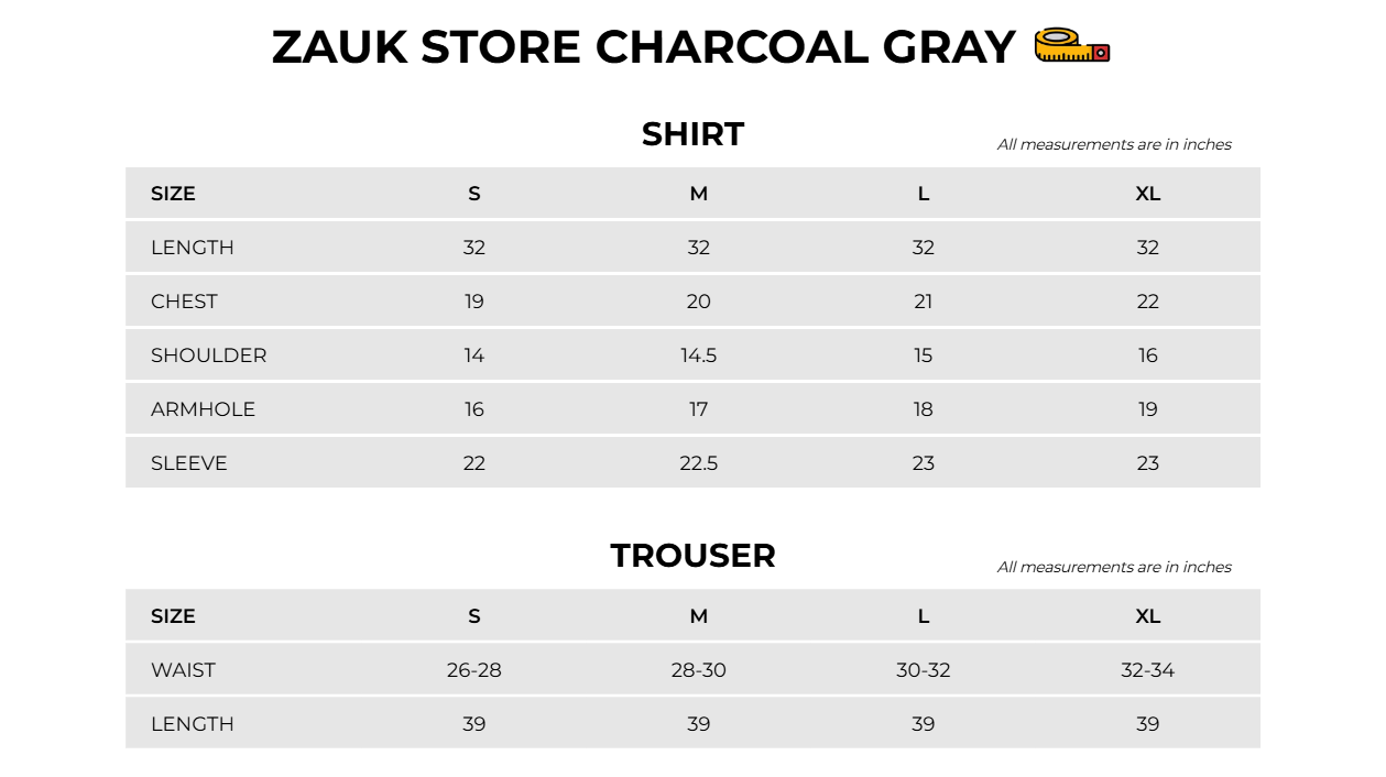 Size Chart Image