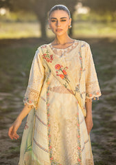 Lawn Collection - Al Zohaib - Mahiymaan - Eid Edit - ALM24#12 - Lemon Delight