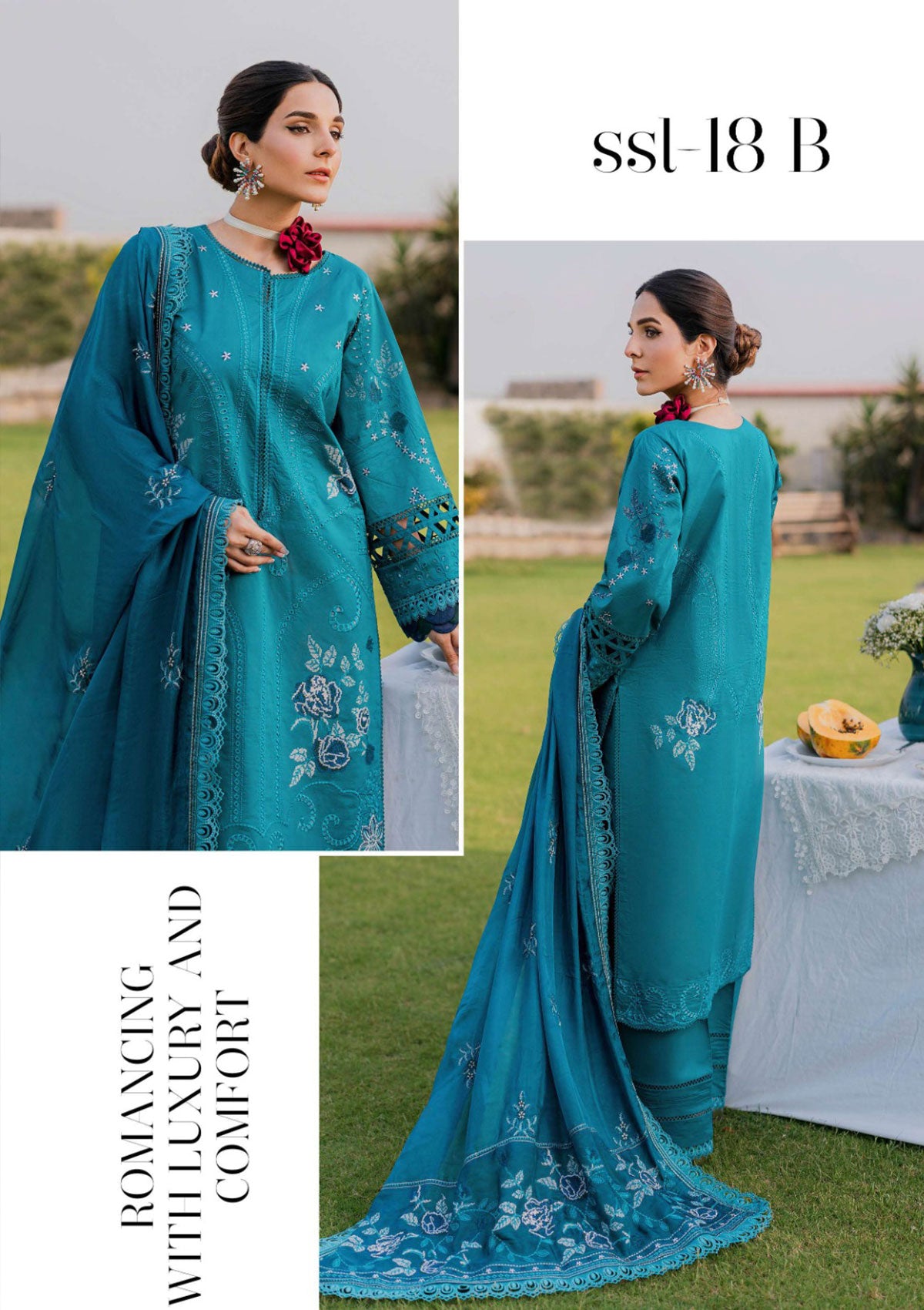 Lawn Collection - Marjjan - Sophia - Festive - SSL#18B