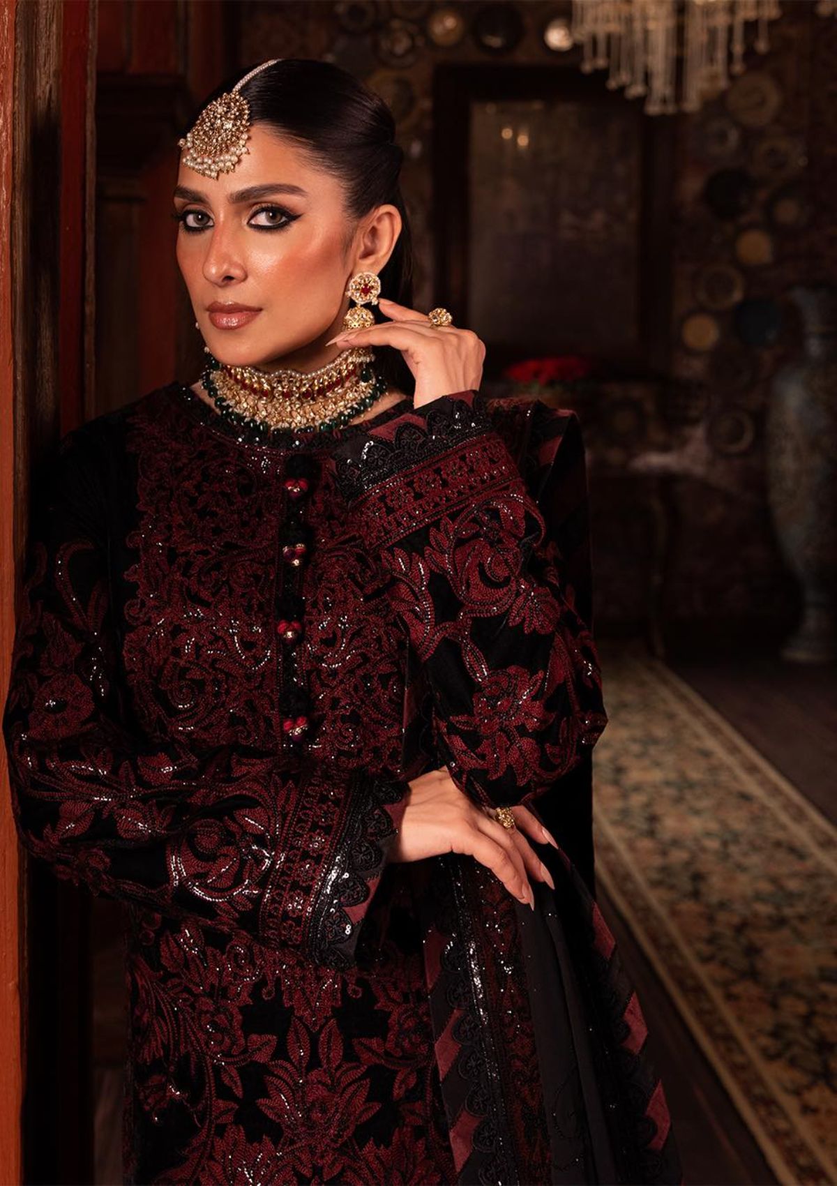 Winter Collection - Asim Jofa - Makhmal - Wedding - Velvet - AJMM#12