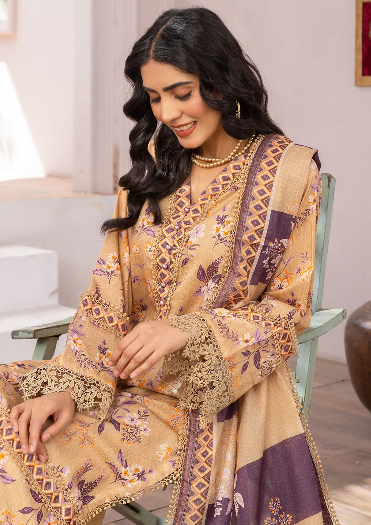 Lawn Collection - Humdum - Rang e Noor - HRN#12