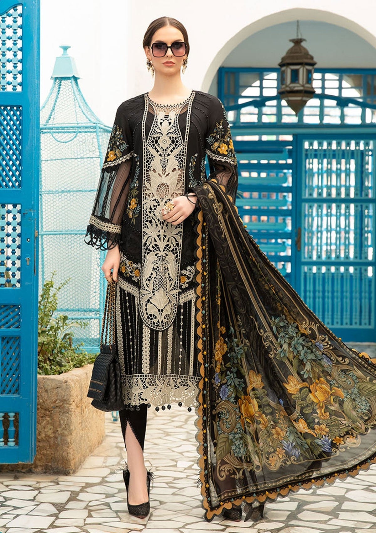 Lawn Collection - Maria B - Voyage a'Luxe - Luxury - MB24#15B