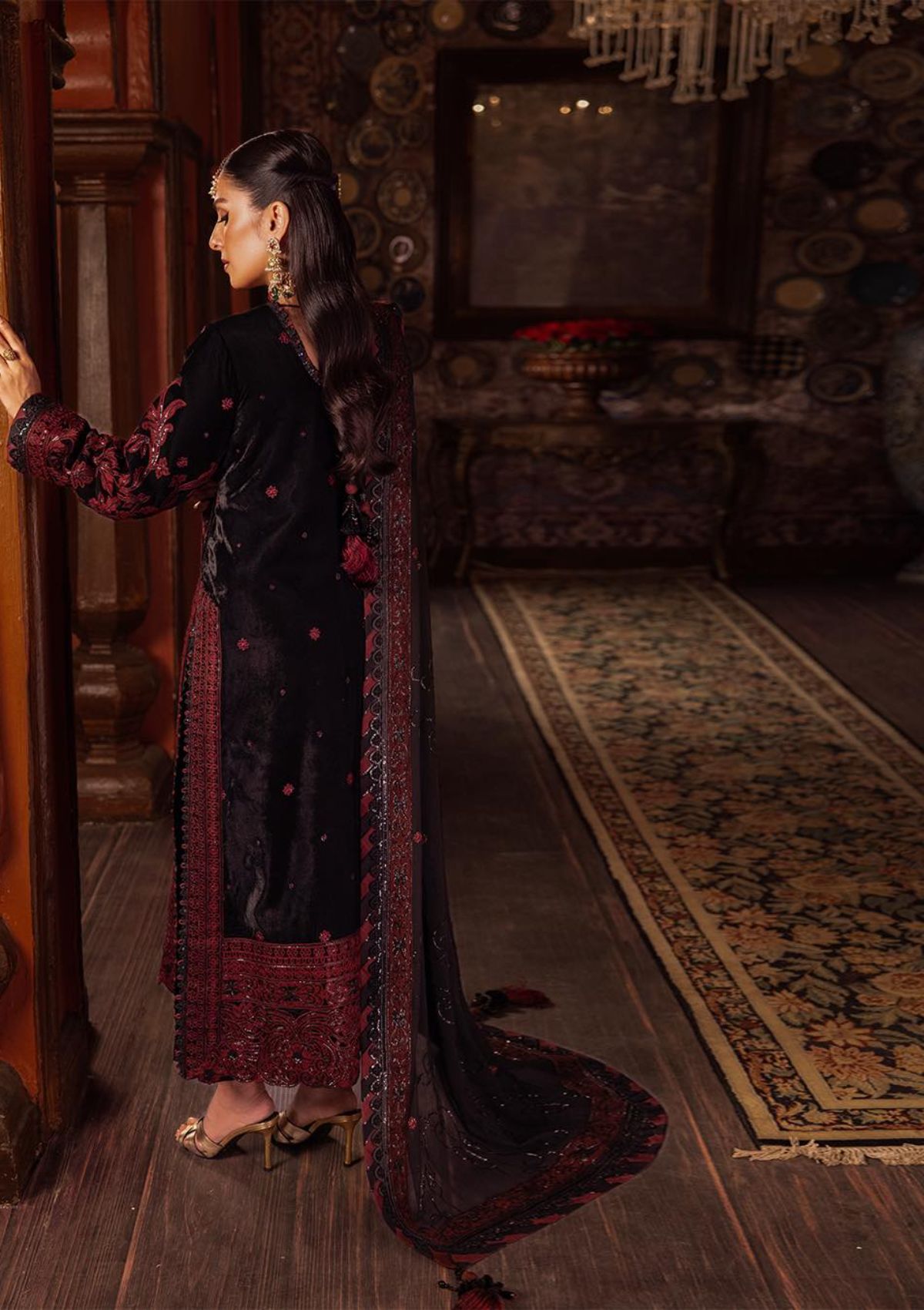 Winter Collection - Asim Jofa - Makhmal - Wedding - Velvet - AJMM#12