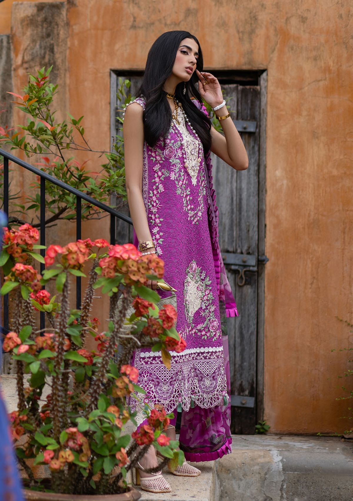 Lawn Collection - Mushq - Te Amo - Luxury - MSL#2415 - Roma Rapture