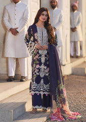 Lawn Collection - Elaf Premium - Eid Edit 24 - ELE#12B - YAZMIN