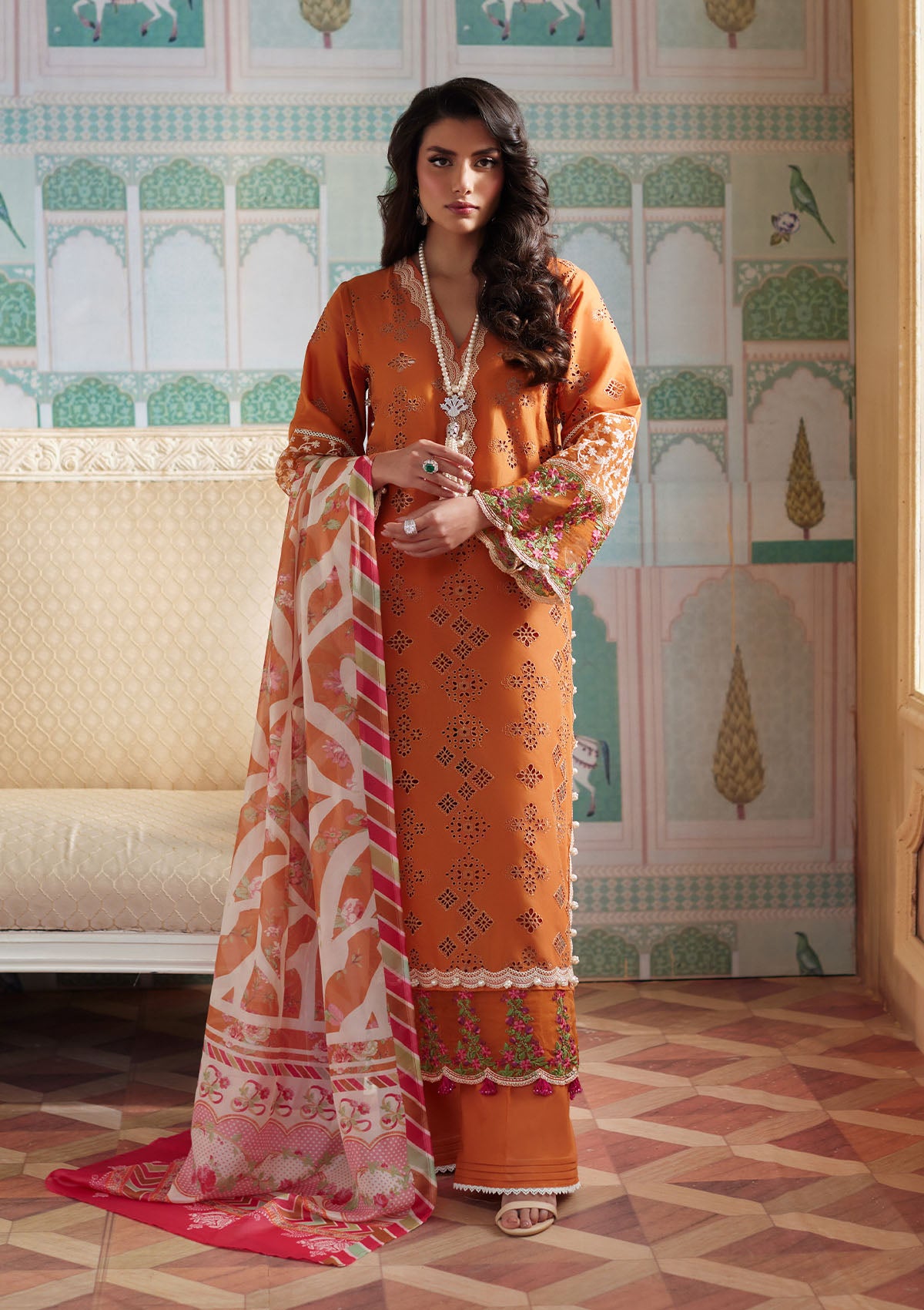 Lawn Collection - Elaf Premium - Eid Edit 24 - ELE#09 - ELNAZ