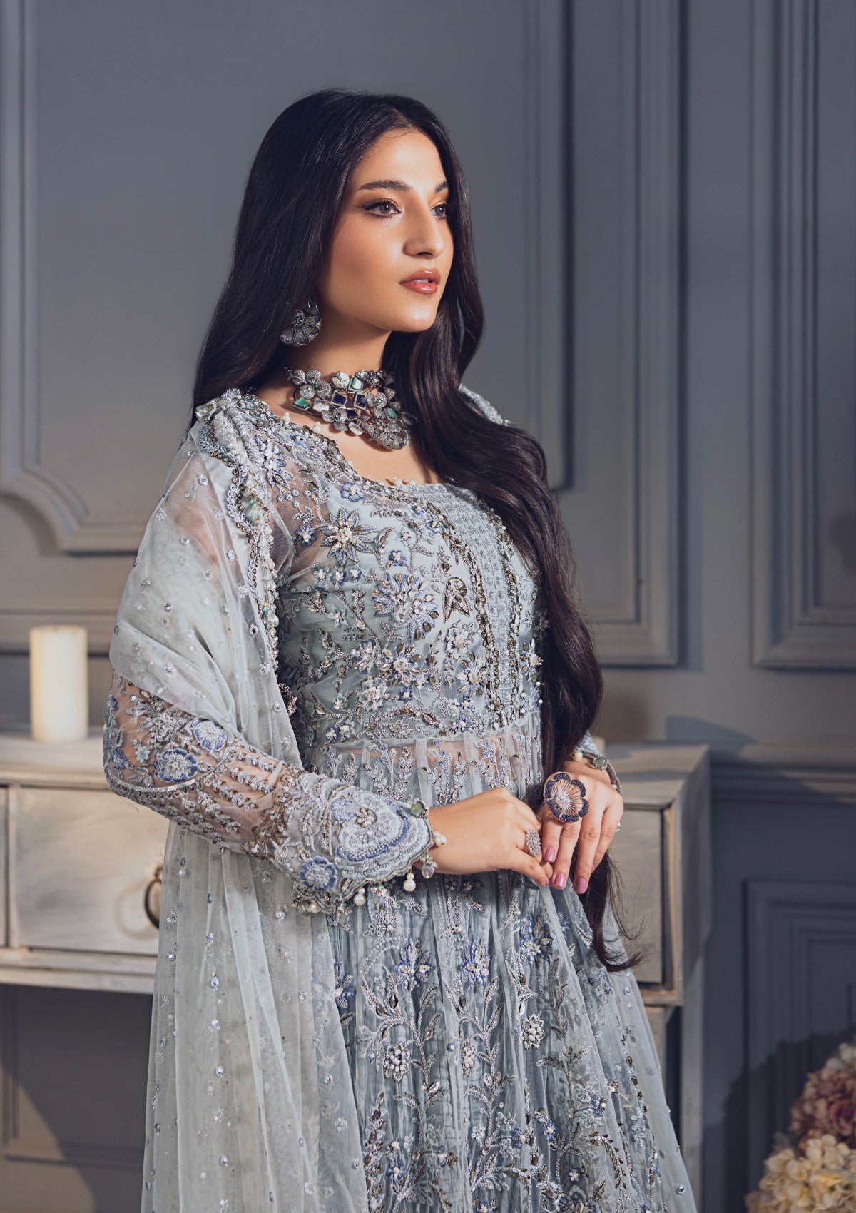 Formal Collection - Rubaaiyat - Wedding Edit 24 - Sky Blue