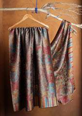 Pashmina Zari Jamawar Shawl D#64 - Multi