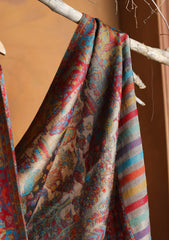 Pashmina Zari Jamawar Shawl D#64 - Multi