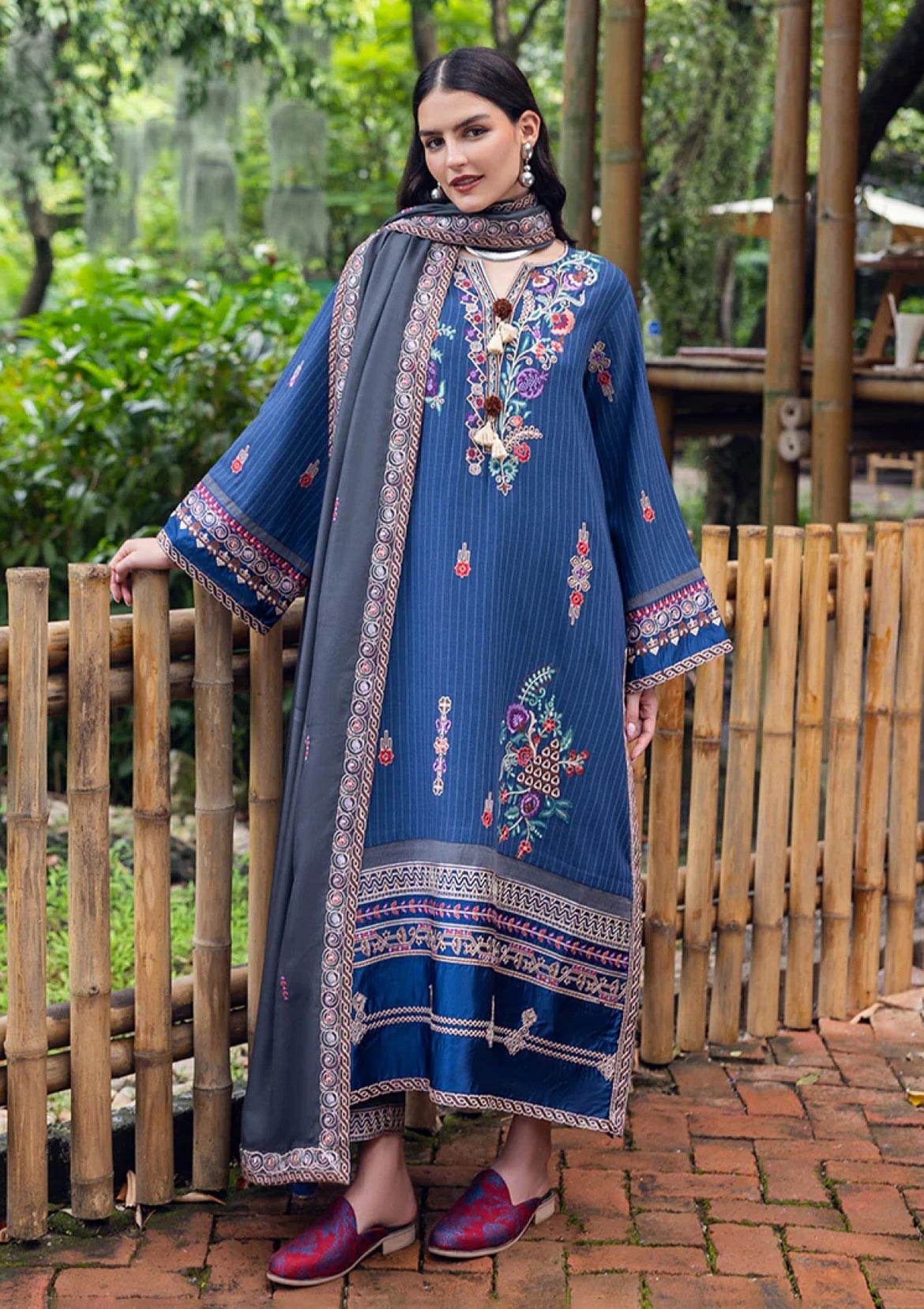 Buy Elegant Winter Wear for Women Saleem Fabrics Traditions Buy Elegant Winter Wear for Women Saleem Fabrics Traditions