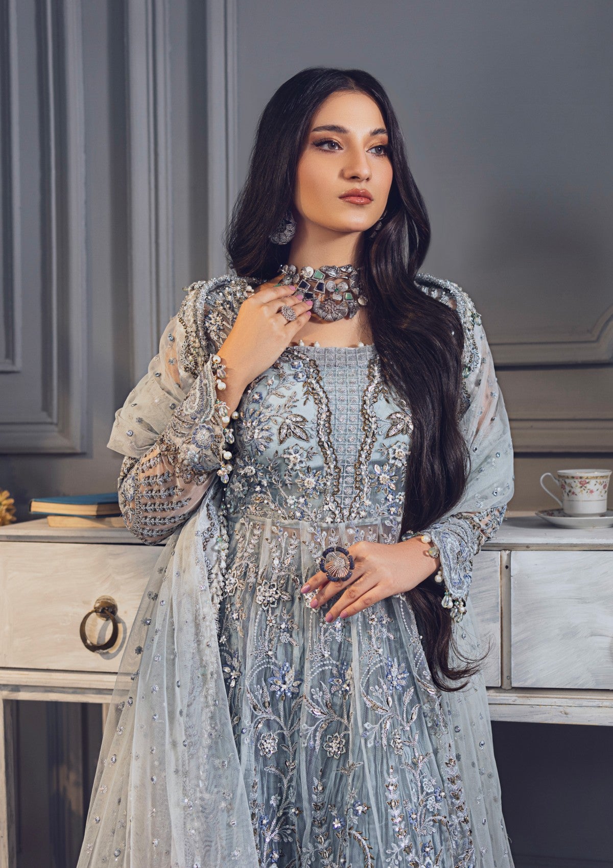 Formal Collection - Rubaaiyat - Wedding Edit 24 - Sky Blue