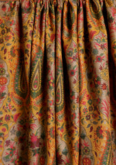 Pashmina Jamawar Shawl D#20 - Yellow