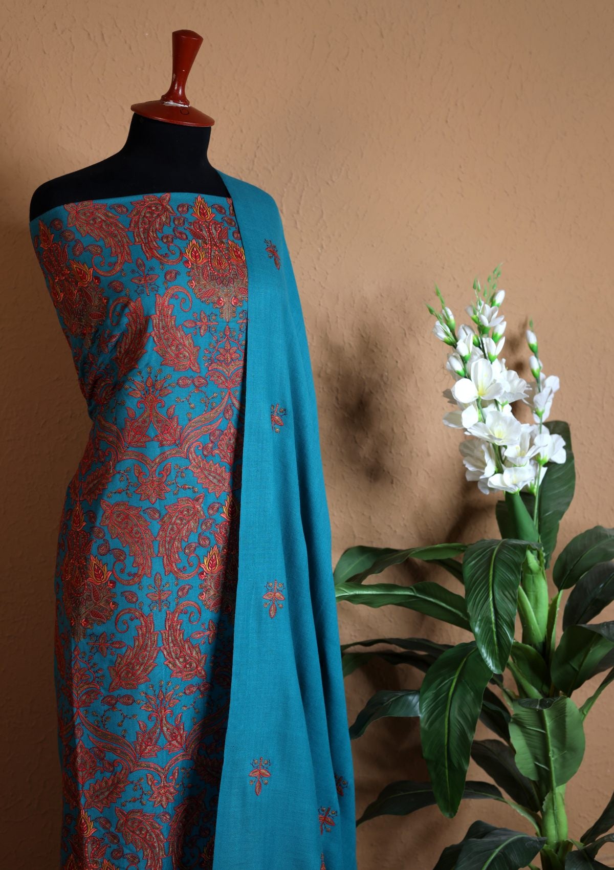 Winter Collection - Riwaj - Pashmina Embroidered Suit - Volume II - D#06 (E)