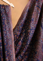 Pashmina Jamawar Shawl D#204 - N Blue