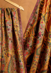Pashmina Jamawar Shawl D#20 - Yellow