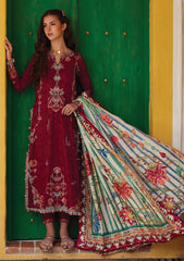 Lawn - Farah Talib Aziz - Luxury Unstitched 26 - FTA#02 - Sofia Scarlet