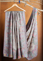 Pashmina Jamawar Shawl D#98 - Skin