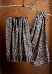 Pashmina Jamawar Ari Work Shawl D#05 - S Black