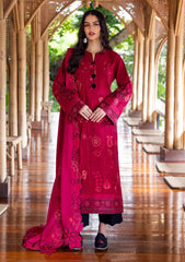 Winter - Mushq - Hemline - Symphony - Karandi Edit 25 - HUN#208 - Darling Bloom