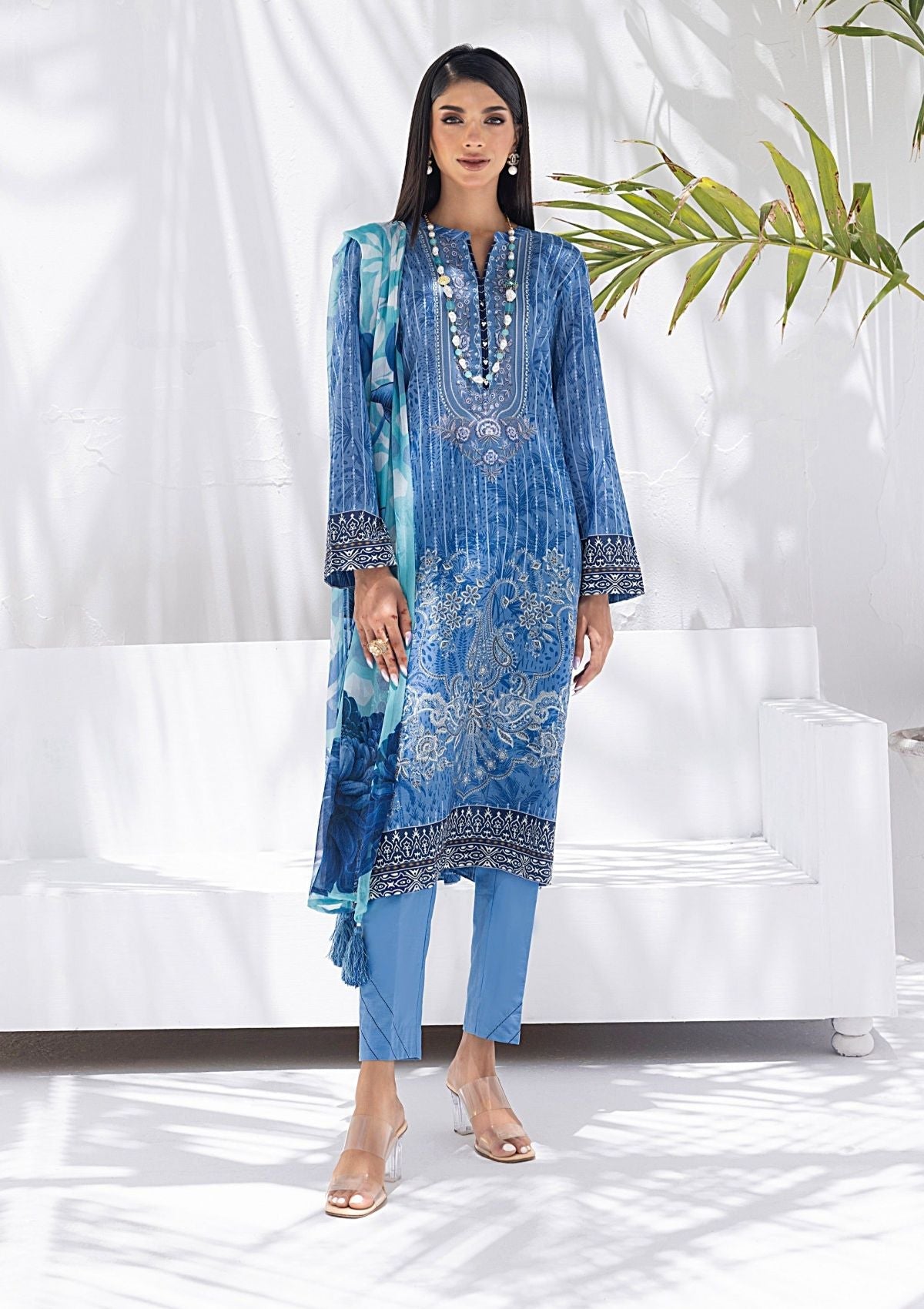 Lawn Collection - Lakhany - Komal Signature Prints - LG-MM-0101