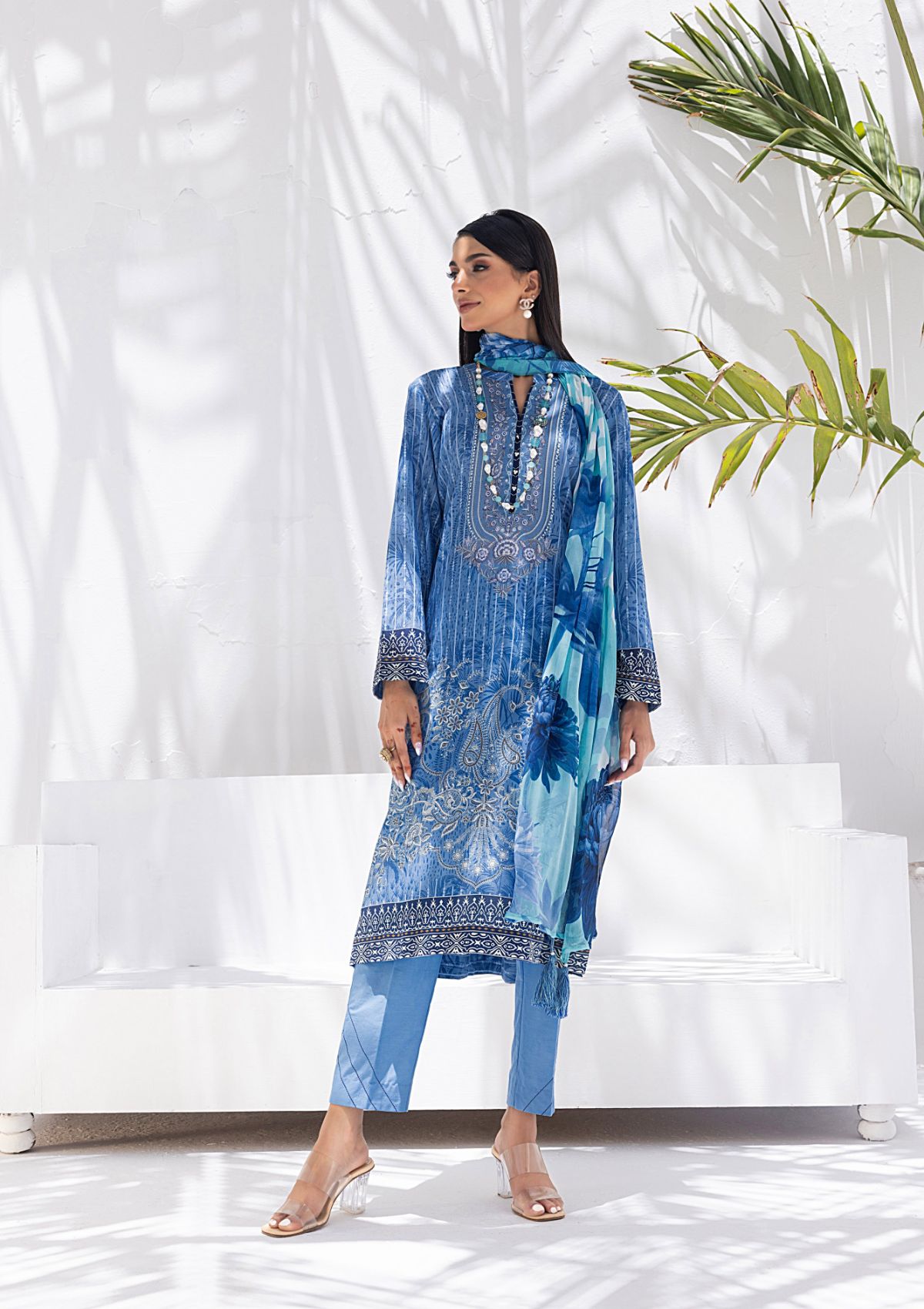 Lawn Collection - Lakhany - Komal Signature Prints - LG-MM-0101