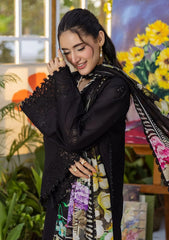 Lawn - Elaf Premium - E.Craft - Chikankari - EEC-2A QUEEN OF DUSK