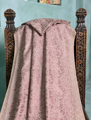Pashmina Ari Work Jaaldar Shawl D#42 - Brown