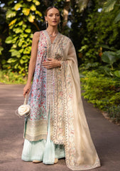 Lawn - Faiza Saqlain - Zinnia Luxury 25 - Valetta