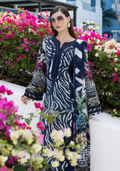 Lawn - Elaf Premium - Santorini Prints 26 - EPN#03A - STARRY NIGHT
