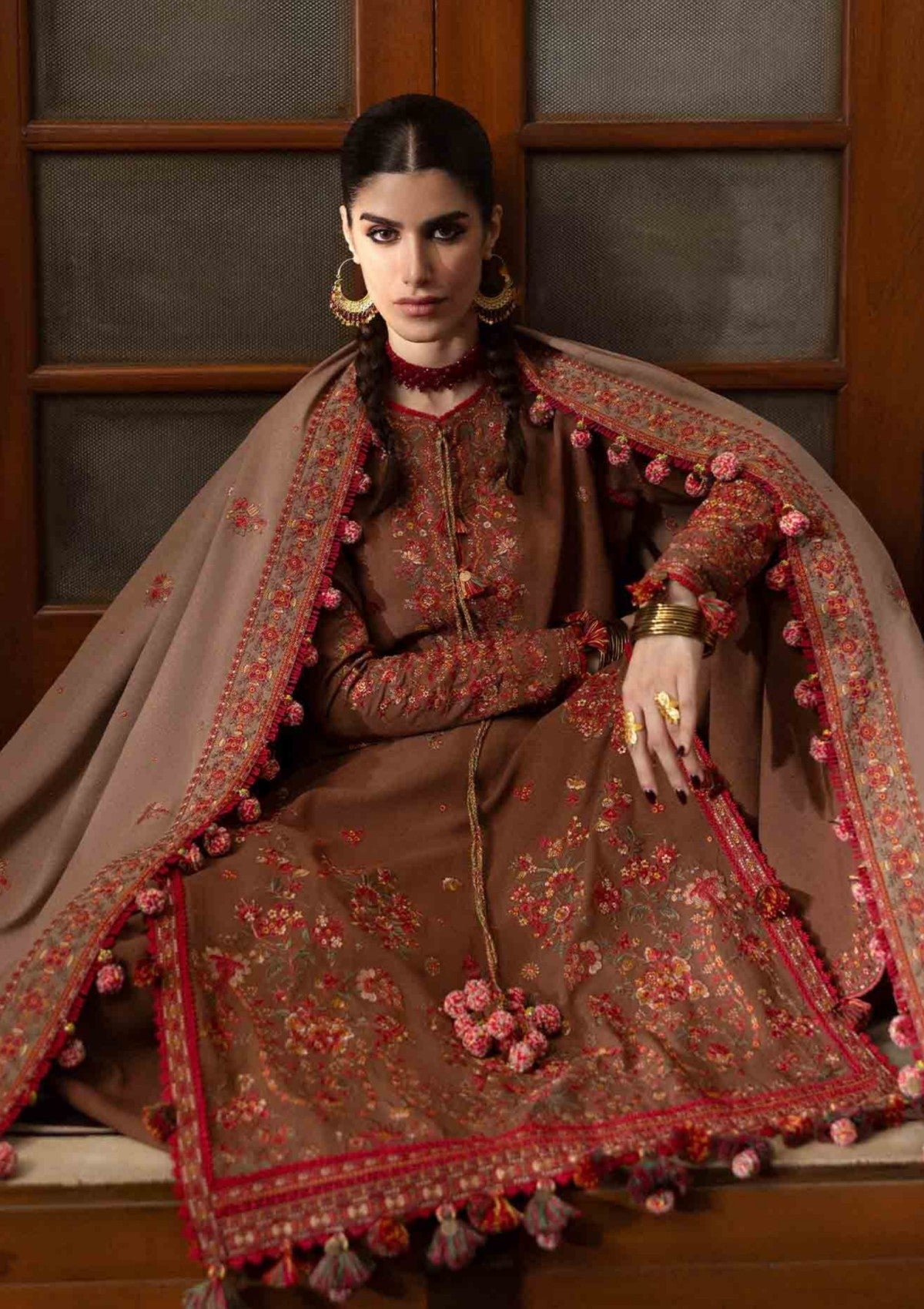 Winter Collection - Hussain Rehar - Karandi A/W 24 - Shay