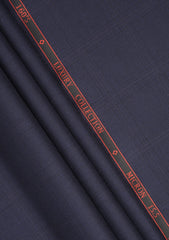 Drago Luxury Micron Super 160's Wool Fabric - Blue