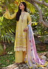 Lawn - Mina Hasan - Unstitched Chikankari 25 - Ayla