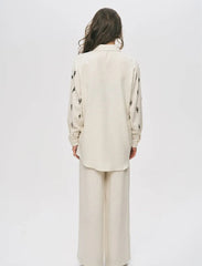 Pret - Moven - Beaded Oversize Shirt - Off White