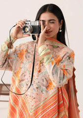 Lawn - Roheenaz - Rosette Unstitched 26 - RUNSS25#67A - WHISPERING WIND